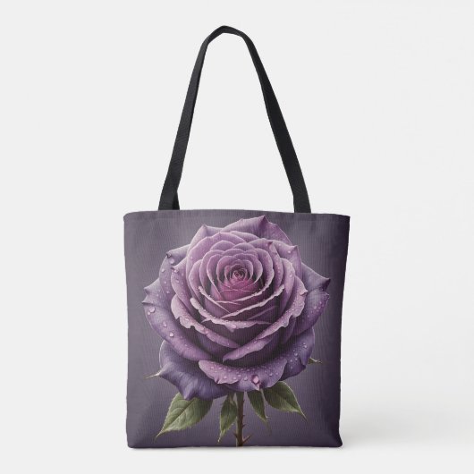 Tote Bag Beau rose violet (Dos)