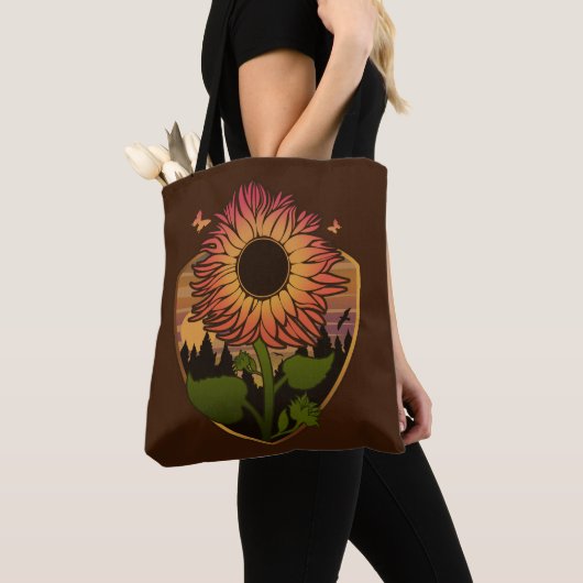 Tote Bag Beau tournesol (De près)