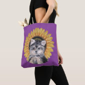 Tote Bag Beau Yorkie Chien (De près)
