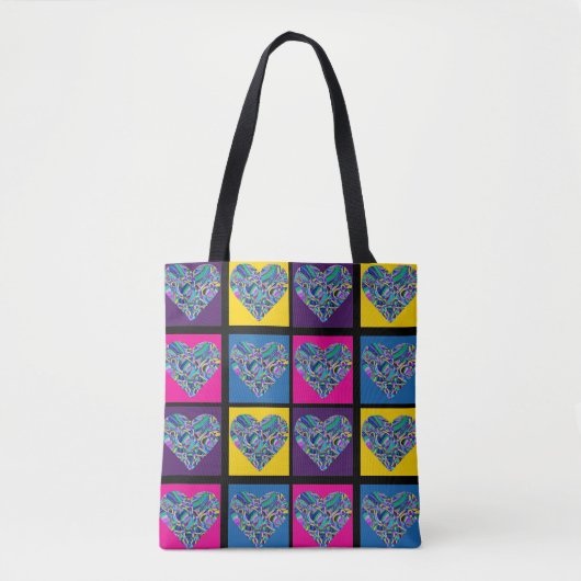 Tote Bag Beaucoup D'Amour (Devant)