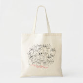 Tote Bag Beaucoup de chats (Devant)