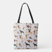 Tote Bag Beaucoup de chiens transportent (Dos)