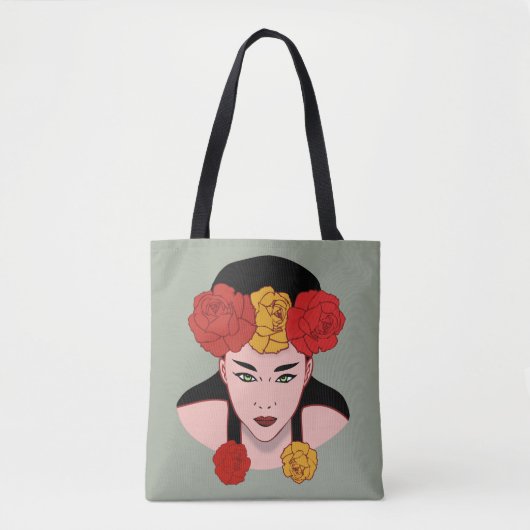 Tote Bag Beauté asiatique (Devant)