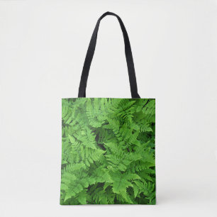 Tote Bag Beauté de fougères vertes