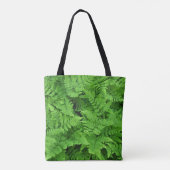 Tote Bag Beauté de fougères vertes (Dos)