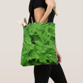 Tote Bag Beauté de fougères vertes (De près)