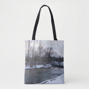 Tote Bag Beauté de neige rivière James