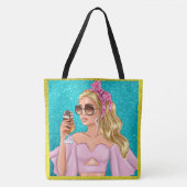 Tote Bag Beauté d'été (Devant)