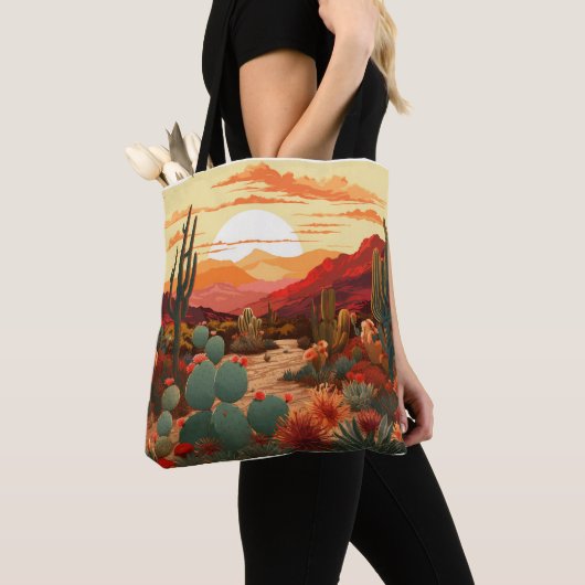 TOTE BAG BEAUTÉ DU DÉSERT #1 (De près)