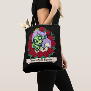 Tote Bag Beauté du sommeil de Zombie