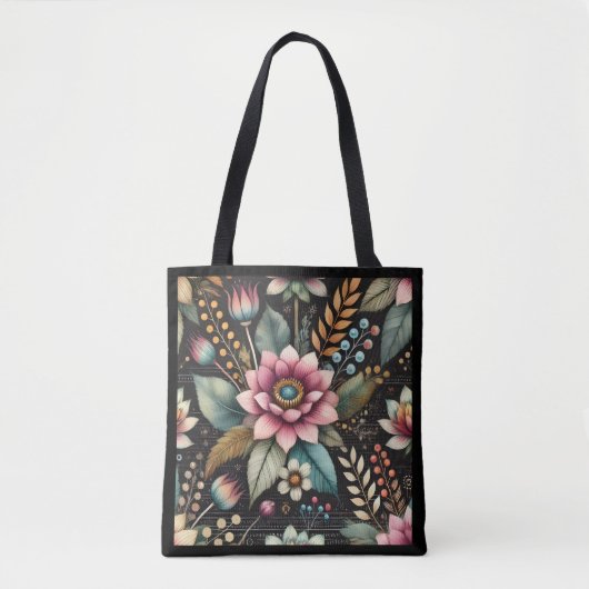 Tote Bag Beauté Épanouie (Devant)