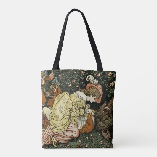 Tote Bag Beauté et la bête (Dos)