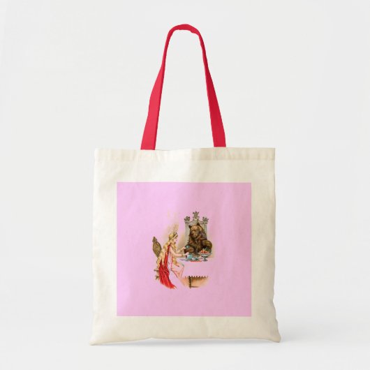 Tote Bag Beauté et la bête Fourre-tout Bg (Devant)
