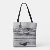 Tote Bag Beauté Et Niveaux De Gris Force (Dos)