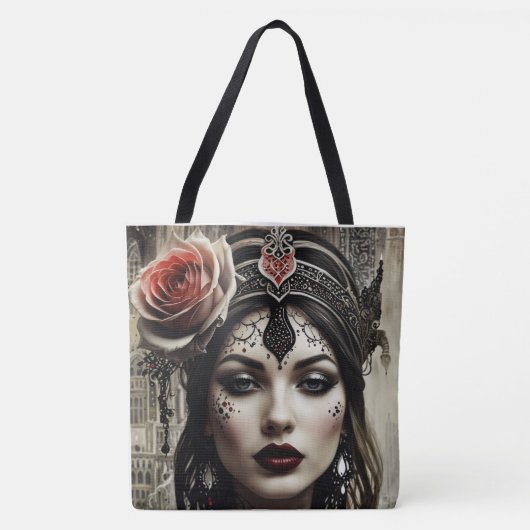 Tote Bag Beauté gothique (Devant)