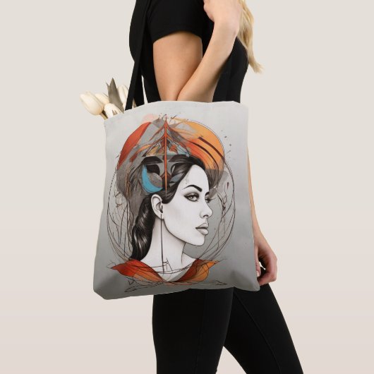 Tote Bag beauté révélée (De près)