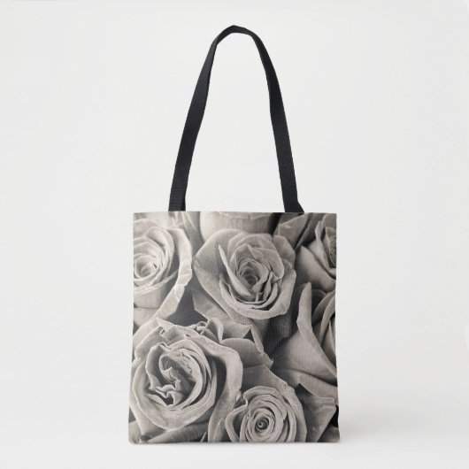 Tote Bag Beauté Velours Vintage (Devant)