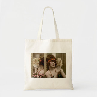 Tote Bag Beauté victorienne avec ventilateur et réflexion