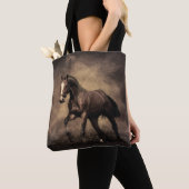 Tote Bag Beautiful horse throw pillow (De près)