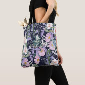 Tote Bag Beautiful seamless spring pattern with wild flower (De près)