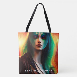 Tote Bag beautiful woman