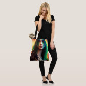 Tote Bag beautiful woman (Sur le modèle)