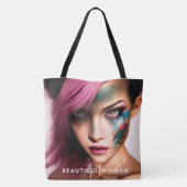Tote Bag beautiful woman (Dos)