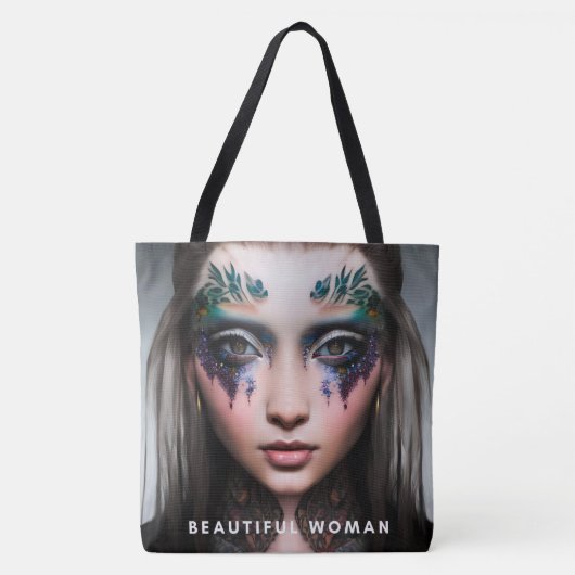 Tote Bag beautiful woman (Devant)