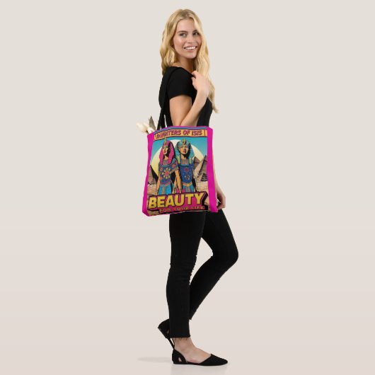 TOTE BAG BEAUTY FOR YOUR LIFE (Sur le modèle)