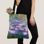 Tote Bag Beaux-arts 1919 de Claude Monet de nénuphars (De près)