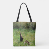 Tote Bag Beaux canetons de colvert et Mère..... (Dos)