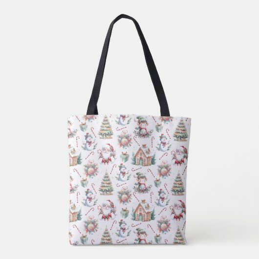Tote Bag Beaux éléments de Noël (Dos)