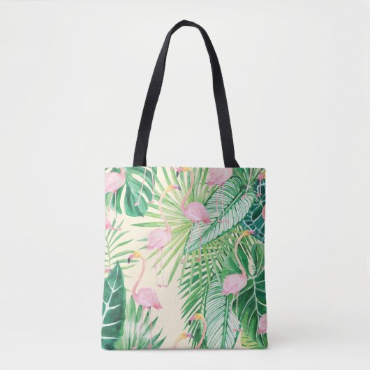 Tote Bag Beaux Flamants roses de ★ (Devant)