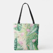Tote Bag Beaux Flamants roses de ★ (Dos)