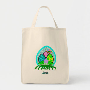 Tote Bag Beaux oeufs de Pâques Épicerie Fourre-tout
