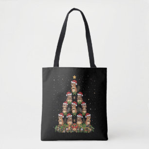 Tote Bag Beavers Noël Arbre Cadeau Funny Beaver Noël