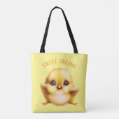Tote Bag Bébé adorable poussin (Dos)