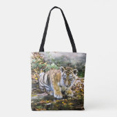 Tote Bag Bébé adorable Tiger Cub (Dos)