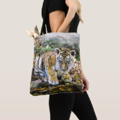 Tote Bag Bébé adorable Tiger Cub (De près)