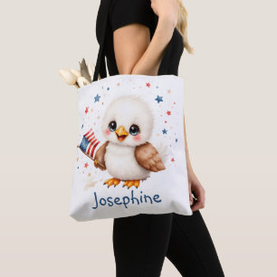 Tote Bag Bébé Aigle Patriotique Adorable