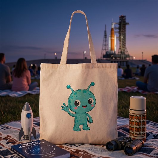 Tote Bag Bébé Alien Créature de l'Espace Mignon