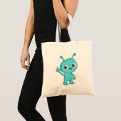 Tote Bag Bébé Alien Créature de l'Espace Mignon (Devant (produit))