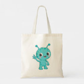Tote Bag Bébé Alien Créature de l'Espace Mignon (Dos)