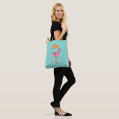 Tote Bag BÉBÉ Allumons Flamingle Flamant Rose Saupoudrer Fê (Sur le modèle)
