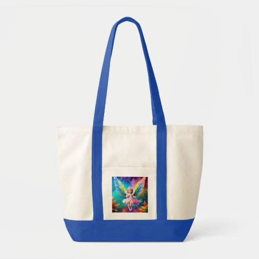 Tote Bag Bébé Bébé Ange ailes Art-38424 (Devant)