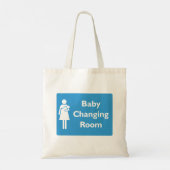 Tote Bag Bébé Changement de chambre Signer avec le parent e (Dos)