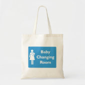 Tote Bag Bébé Changement de chambre Signer avec le parent e (Devant)