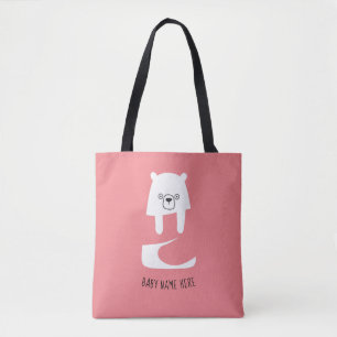 Tote Bag BÉBÉ CUTE   Papa Maman Fille Fils Famille Bébé