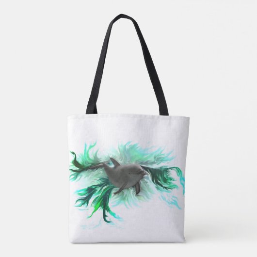 Tote Bag Bébé dauphin (Dos)