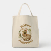 Tote Bag Bébé de printemps, fleurs (Dos)